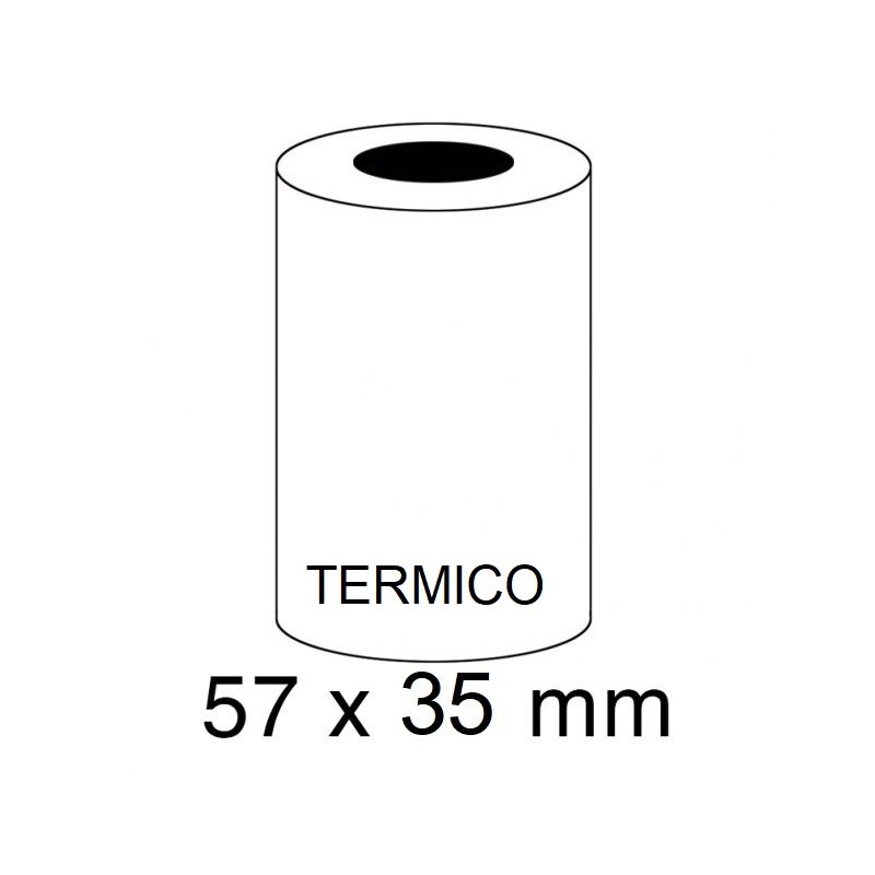 ROLLOS TERMICOS 57 X 35 MM