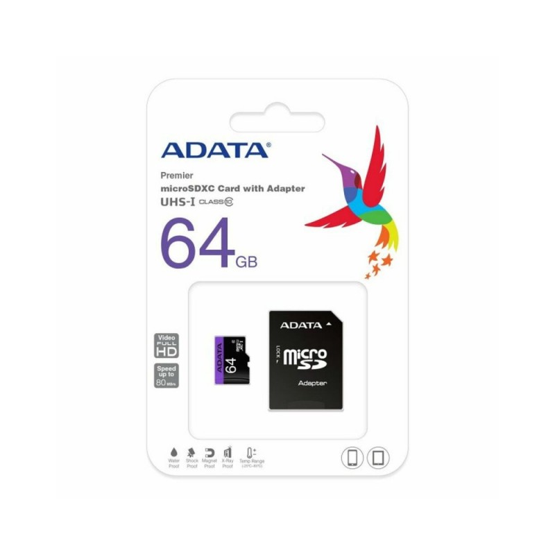 TARJETA MEMORIA MICRO SD 64GB