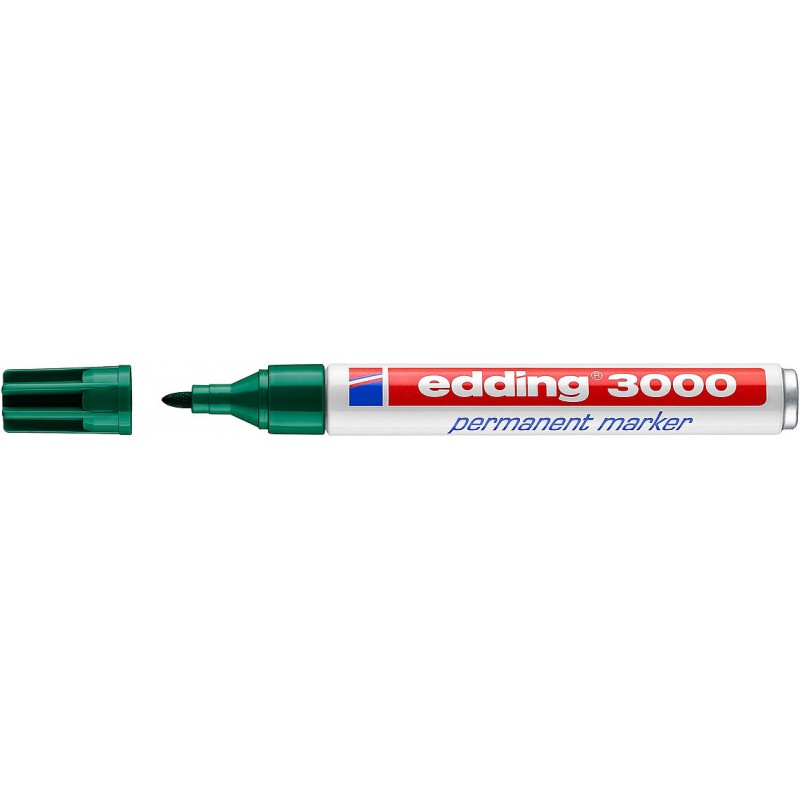 Rotulador Edding 3000 Verde