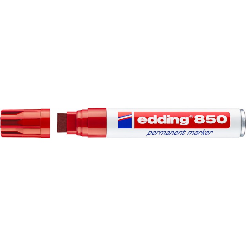 Rotulador Edding 850 Rojo