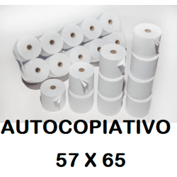 ROLLOS AUTOCOPIATIVO 57X65 P/10