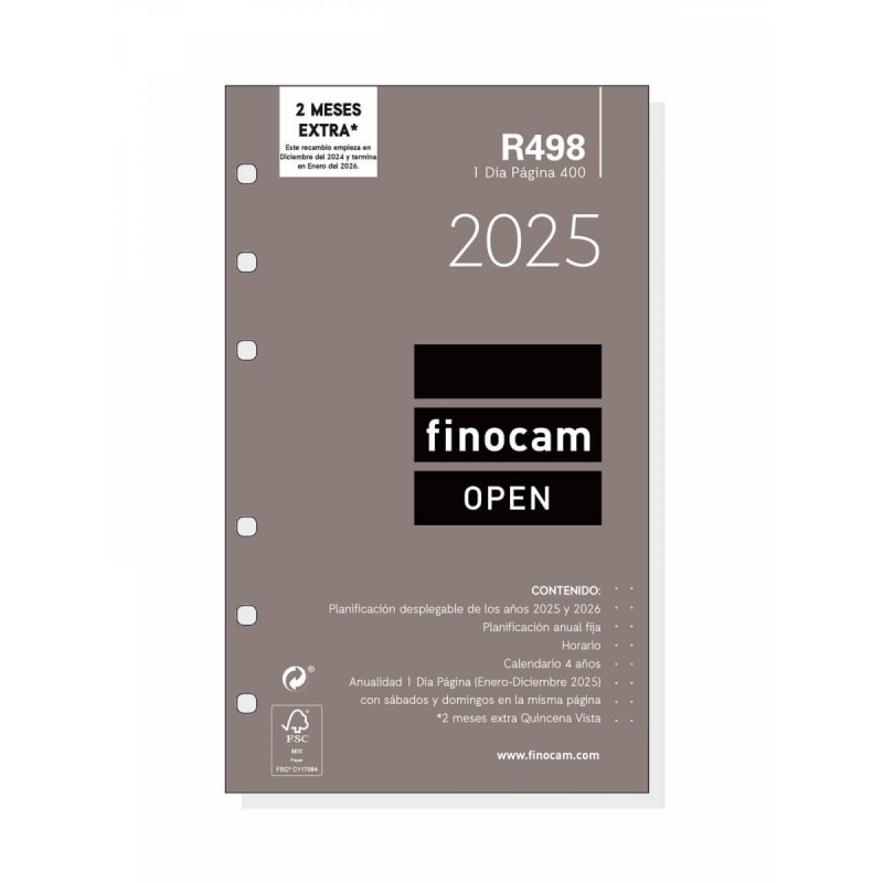 RECAMBIO FINOCAM OPEN 400...