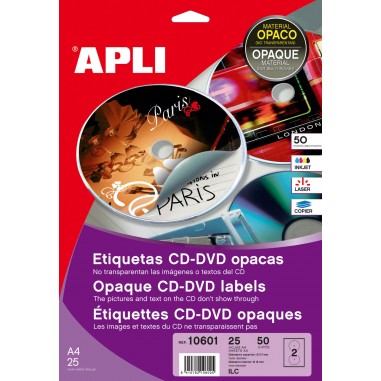 ETIQUETA APLI CD 10601