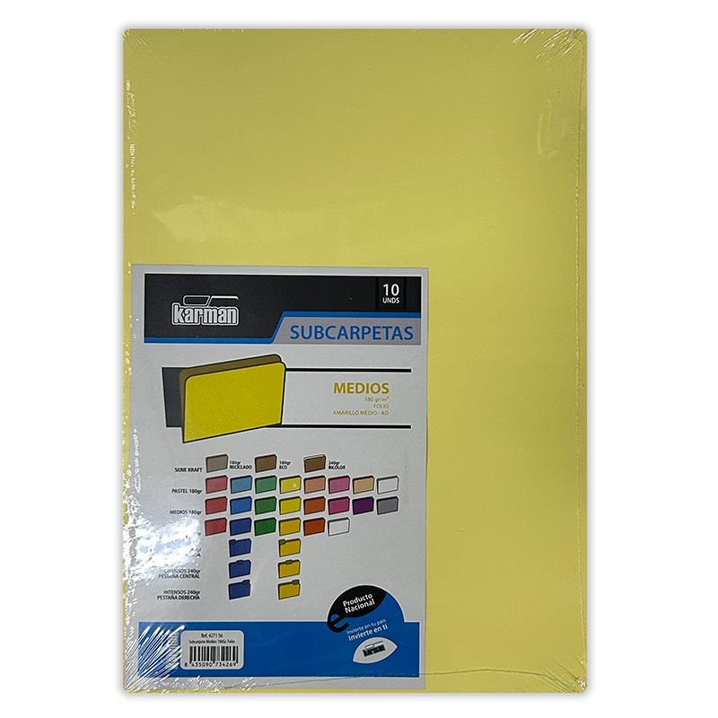 SUBCARPETA FOLIO KARMAN...