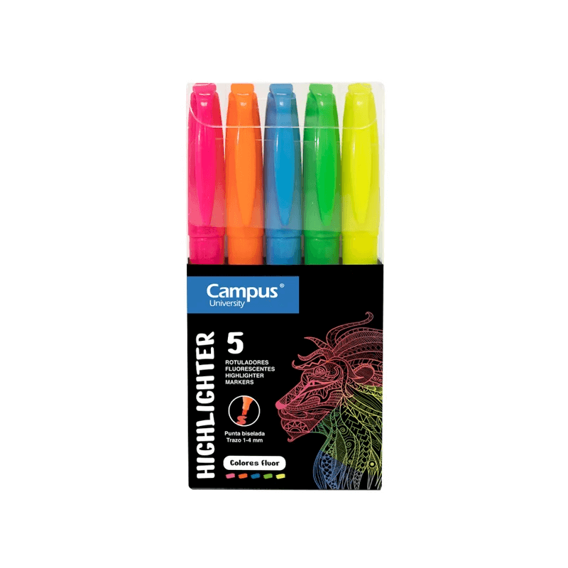 ROTULADOR FLUOR CAMPUS 5...