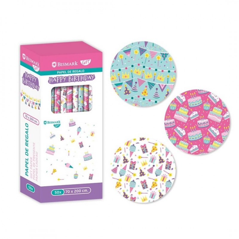 PAPEL DE REGALO HAPPY...