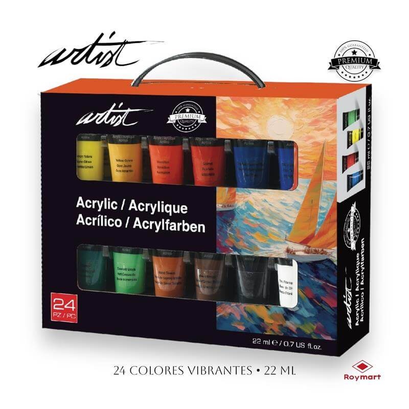 ESTUCHE ACRÍLICO ARTIST...