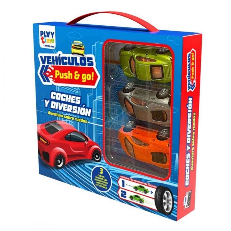 MALETIN CON 3 COCHES FICCION