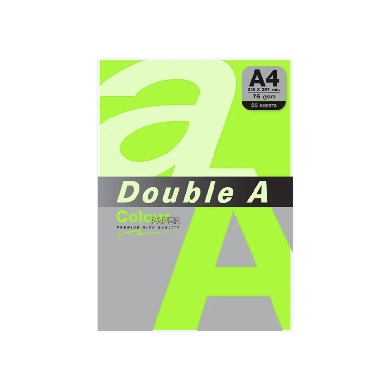 PAPEL DOUBLE A A4 75GR 25H...