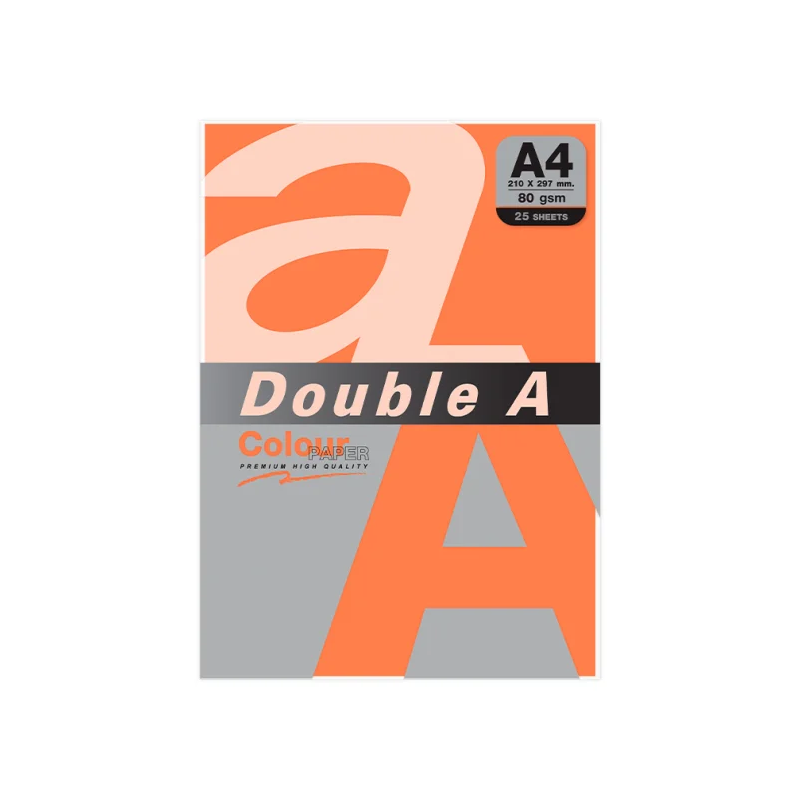 PAPEL DOUBLE A A4 80GR 25H...