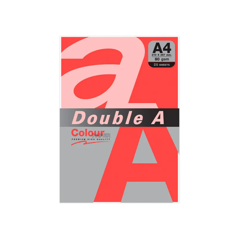 PAPEL DOUBLE A A4 80GR 25H...