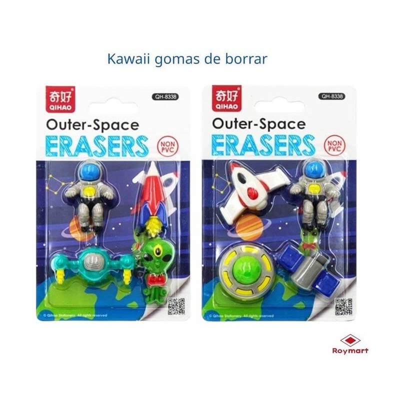 BLISTER GOMAS BORRAR SPACE...