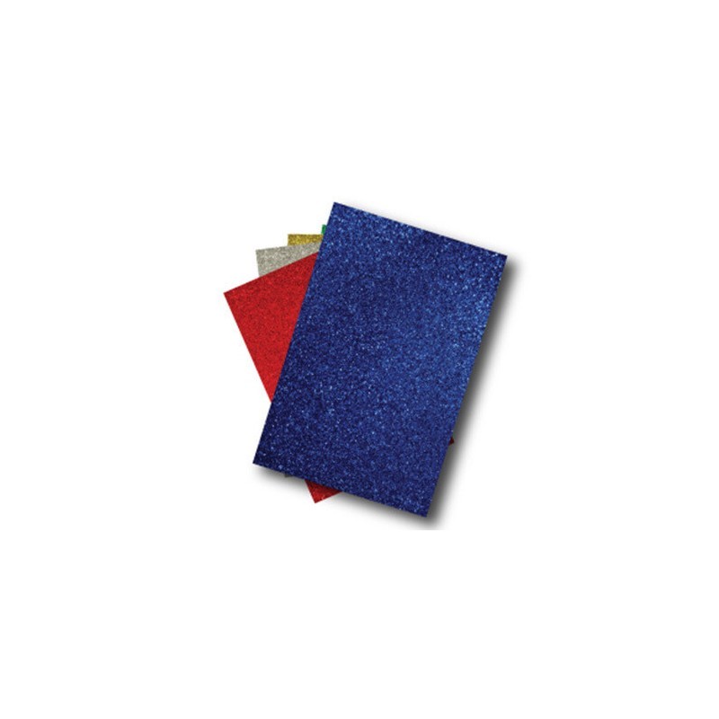 GOMA EVA 40X60 GLITTER AZUL...
