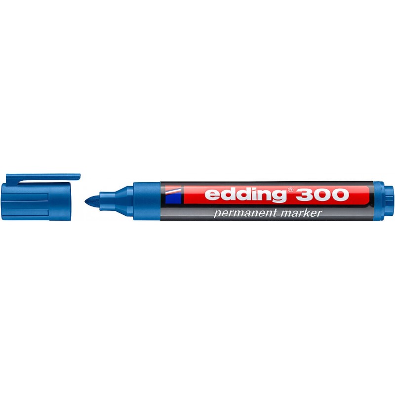 ROTULADOR EDDING 300 AZUL...