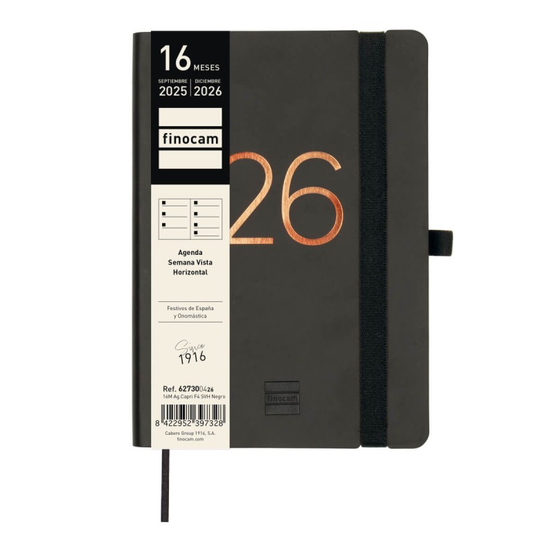 AGENDA FINOCAM CAPRI 16M F4...