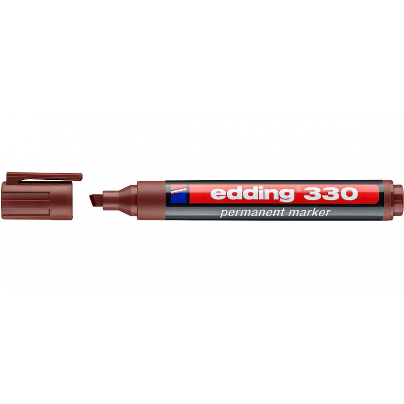 ROTULADOR EDDING 330 MARRÓN