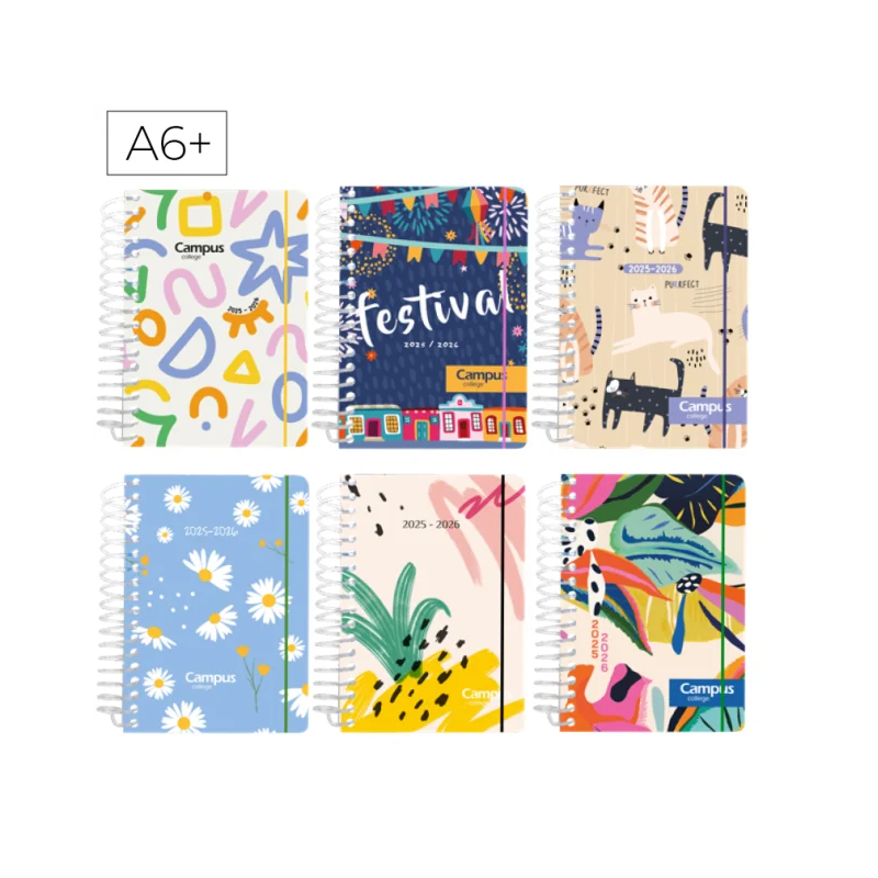 AGENDA ESCOLAR CAMPUS A6+...