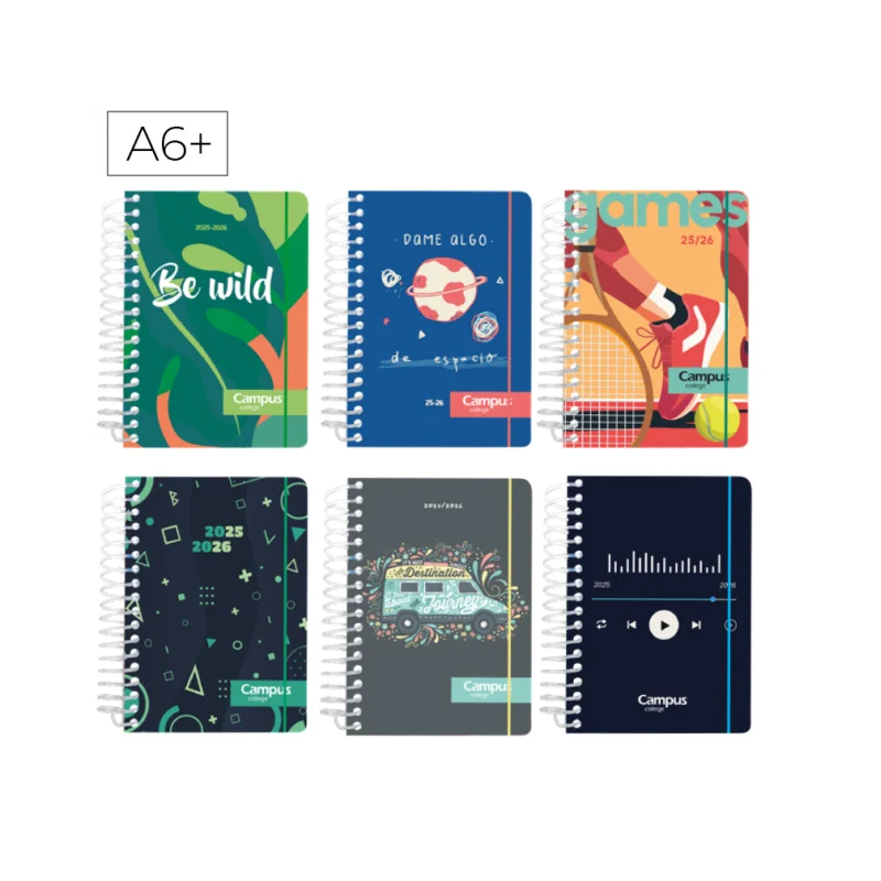 AGENDA ESCOLAR CAMPUS A6+...