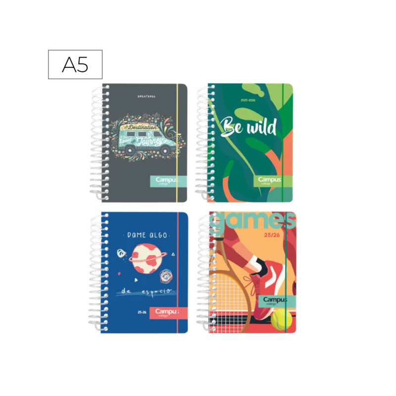 AGENDA ESCOLAR CAMPUS A5...