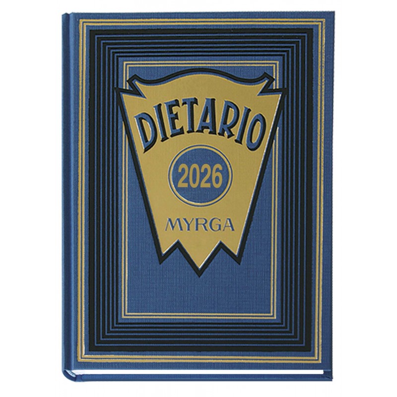 DIETARIO MYRGA CUARTO AZUL...