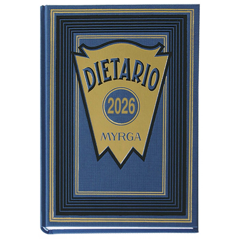 DIETARIO MYRGA OCTAVO AZUL...