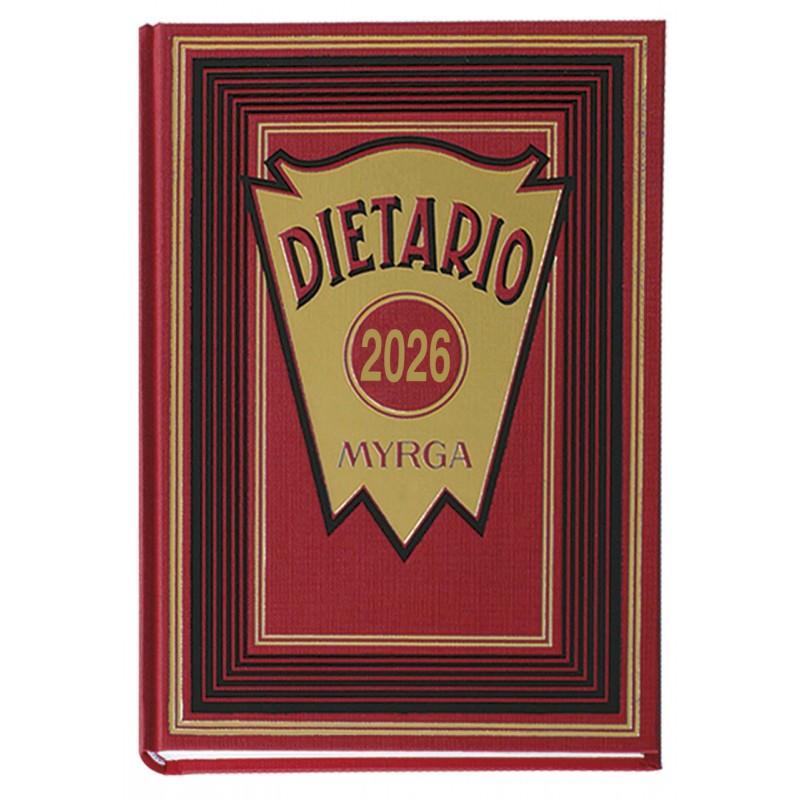 DIETARIO MYRGA OCTAVO ROJO...