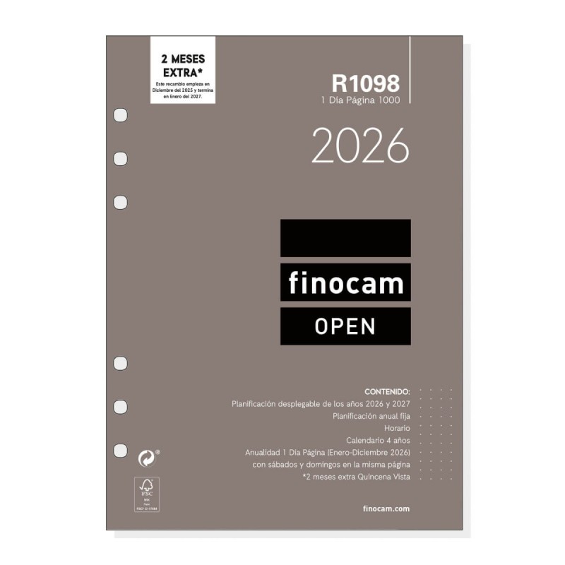 RECAMBIO FINOCAM OPEN1000...