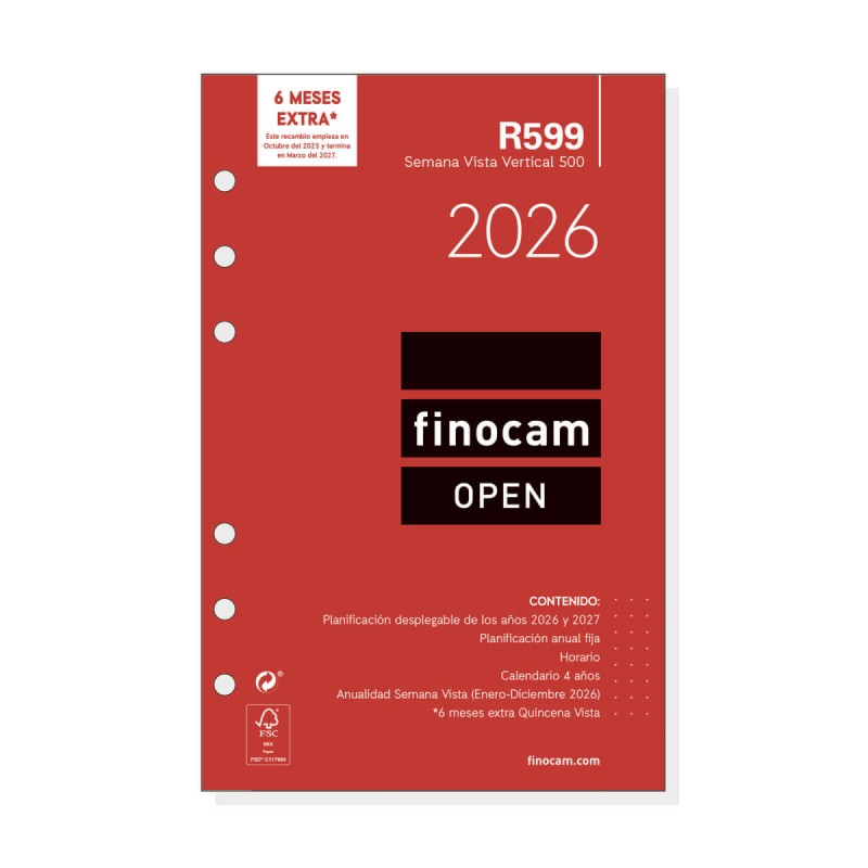 RECAMBIO FINOCAM OPEN 500...
