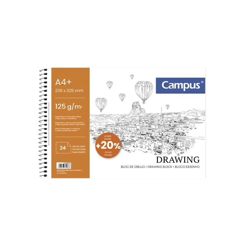 BLOC DIBUJO CAMPUS DRAWING...