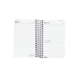AGENDA YEAR E3 1DP 79x127 2026 ROJO