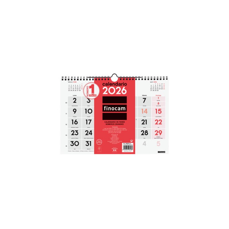 CALENDARIO PARED NºGRANDES...