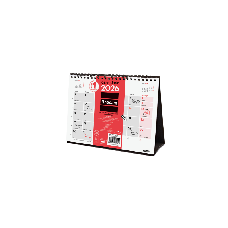 CALENDARIO SOBREMESA...