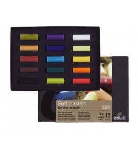 PASTEL BARRA CORTA REMBRANDT 15 COLORES
