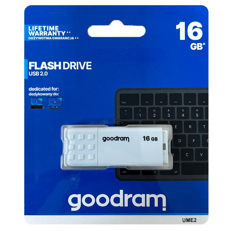 PENDRIVE 16GB GOODRAM USB 2.0