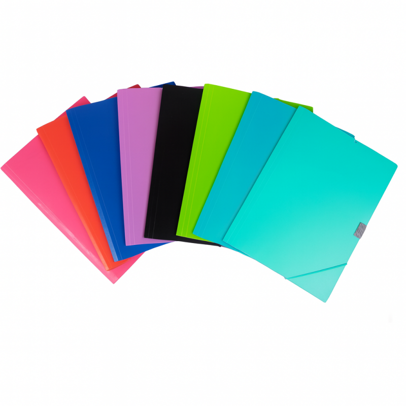 CARPETA POLIPROPILENO GOMAS...