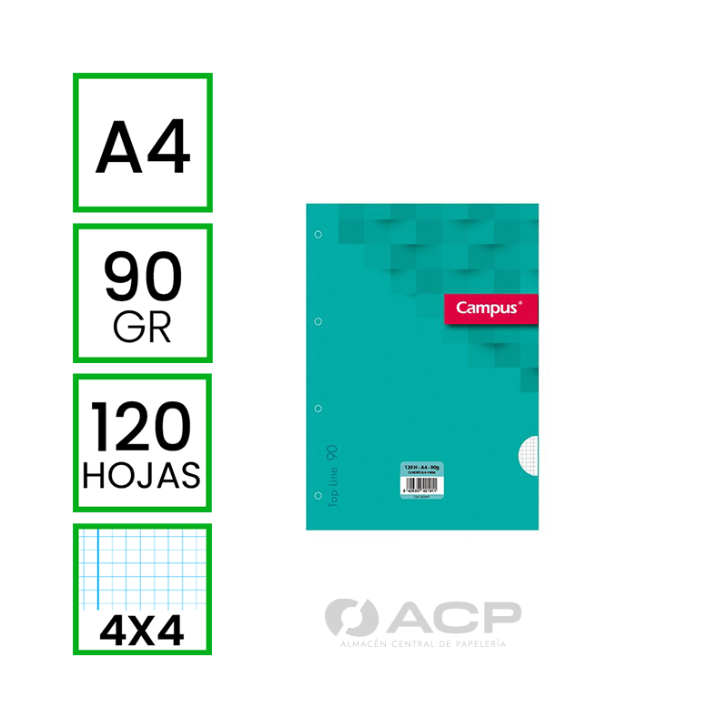 RECAMBIO CAMPUS A4 100+20...