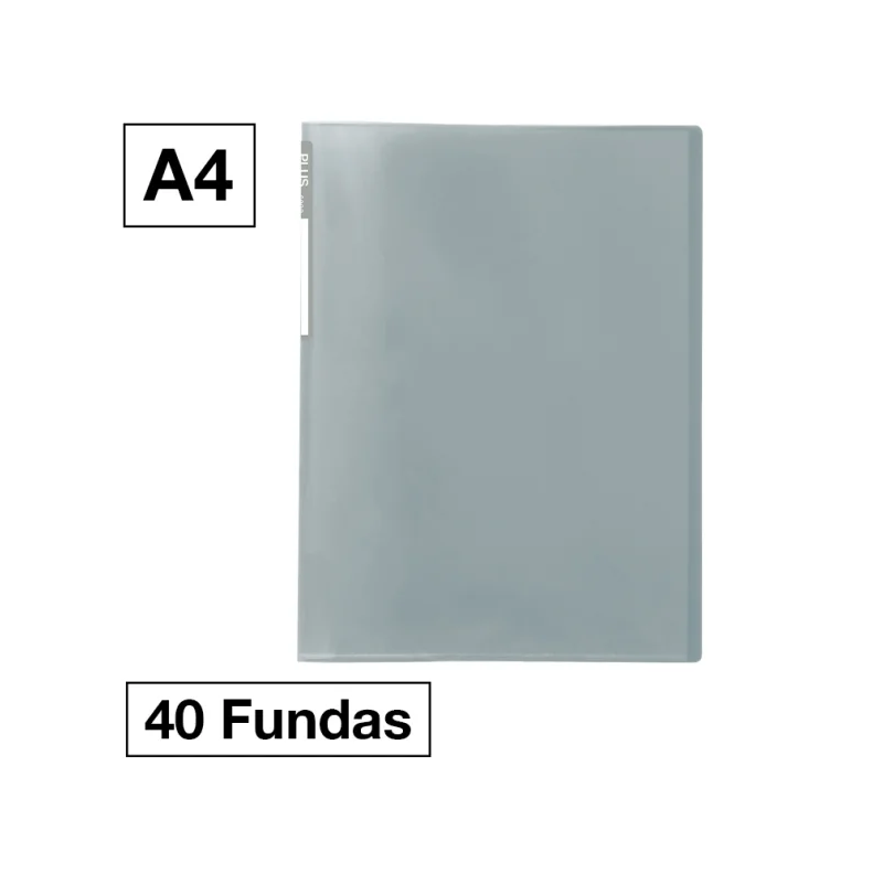 CARPETA FUNDAS PLUS A4 40F...
