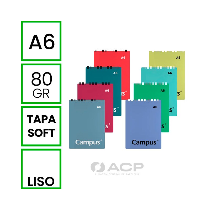 BLOC A6 CAMPUS 60H SOFT...