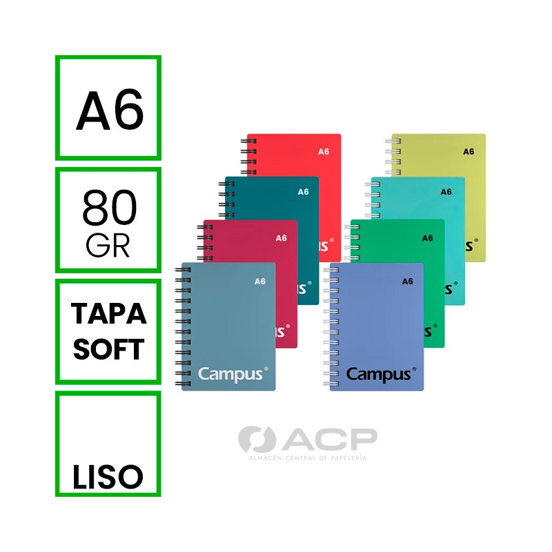 BLOC A6 CAMPUS 60H SOFT...