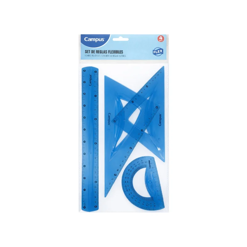 JUEGO DE REGLAS FLEXIBLE 4...