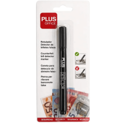 ROTULADOR DETECTOR BILLETES FALSOS PLUS OFFICE