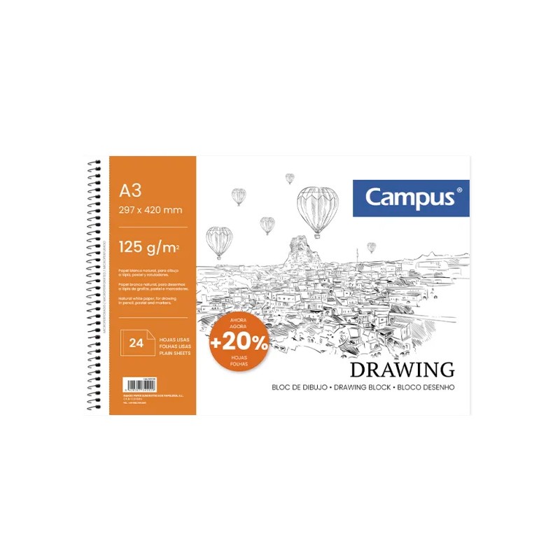 BLOC DIBUJO CAMPUS DRAWING...