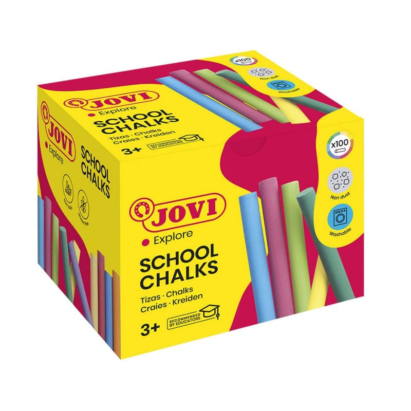 TIZAS JOVI COLORES 100UND