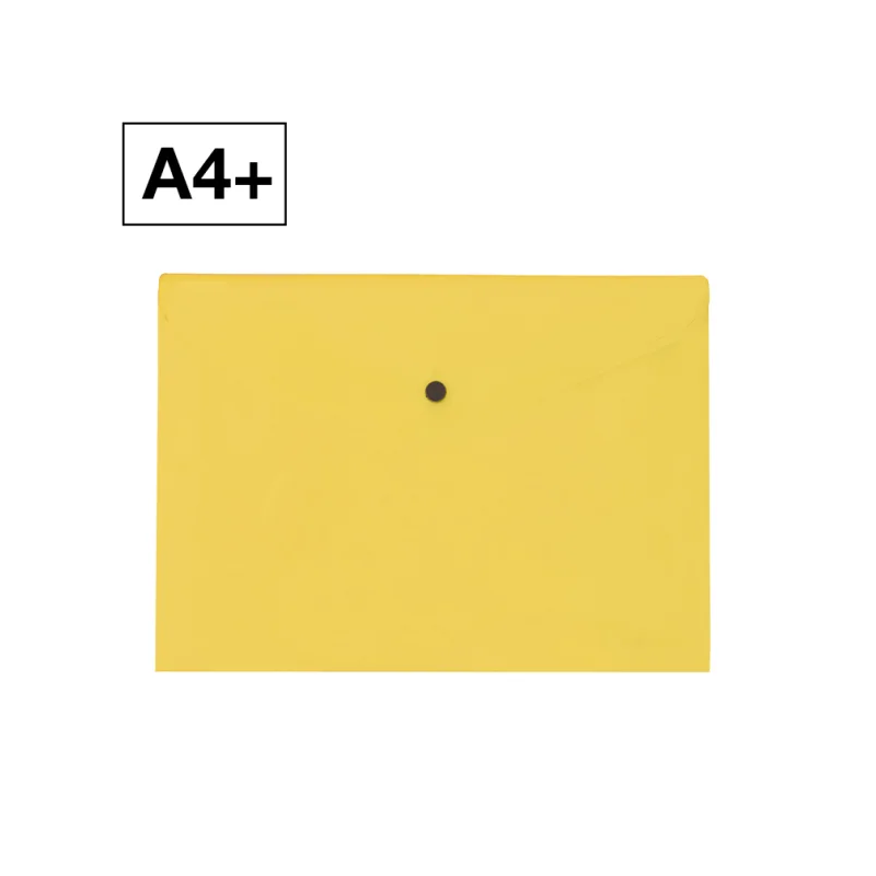 SOBRE BROCHE PP A4 AMARILLO
