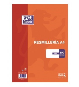 PAPEL A4 90GR LISO OXFORD 100H