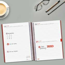 AGENDA FINOCAM IKON BURDEOS E10 1DP 26-27