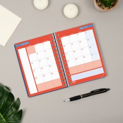 AGENDA FINOCAM COSMO 1/8 SVH AZUL 26-27
