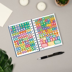 AGENDA FINOCAM COSMO 1/8 SVH AZUL 26-27