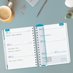 AGENDA FINOCAM MAGISTRAL 1/4  SV AZUL 26-27