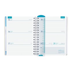AGENDA FINOCAM MAGISTRAL 1/4  SV AZUL 26-27